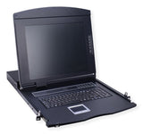 19-Zoll-Kvm-Konsole, 43 Cm (17") Tft (16:9), Vga, Usb, Uk-Layout