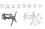 EAN 4015867225752 - Equip 650328 soporte para TV 139,7 cm (55") Negro imagen 10
