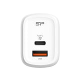 Silicon Power Cargador De Pared Qm25 30w Usb Typc Blanco