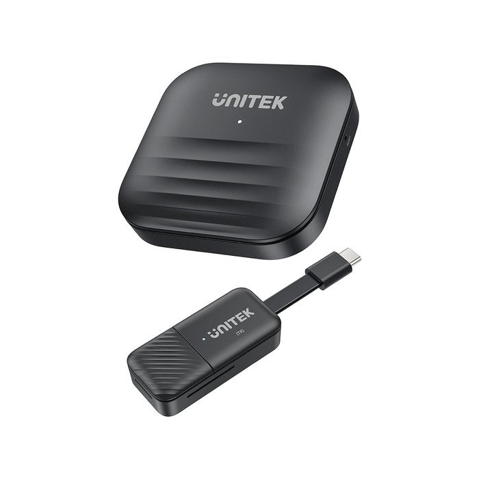 Unitek Inalámbrico Nadajnik Hdmi Zasieg Do 50m, Negro