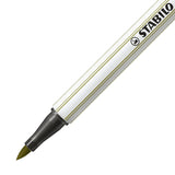 Stabilo Pen 68 Brush Arty Caja De Plastico Rigida Con 30 Rotuladores - Punta De Pincel - Tinta A Base De Agua - Colores