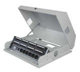 19" 3u+5u= 8u Rack Wall Mount  537 X 475 X 146mm - White