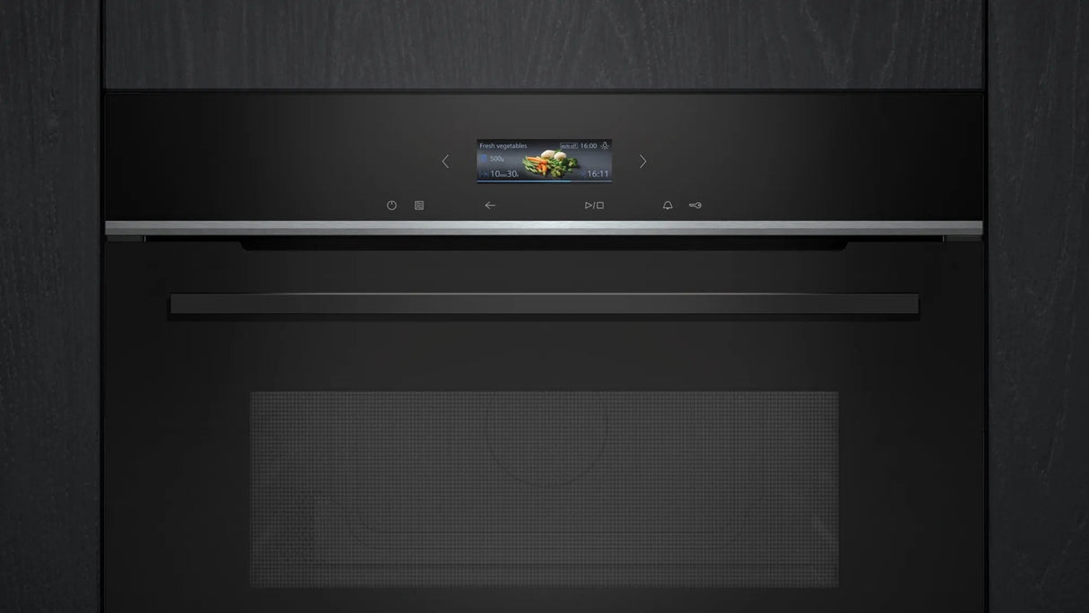 Siemens Ce732gxb1 Iq700, Microondas Negro/Acero Inoxidable Ce732gxb1