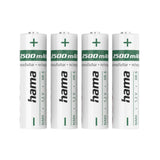 Hama Pack De 2 Pilas Recargables Aa - Nimh - Voltaje 1.2v - 2500mah - Blanco