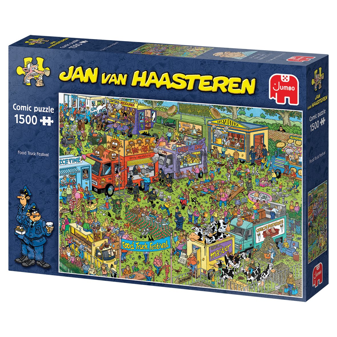 Jumbo Jan Van Haasteren Food Truck Festival 1500 Teile Puzzle (20042)