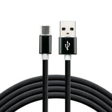 Everactive Cable Usb-C 1m - Negro, Silicona, Soporte De Carga Rápida, 3a - Cbs-1cb