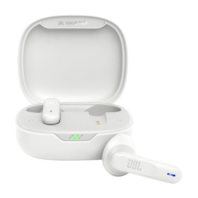 Auriculares Bluetooth Jbl Wave Flex Blanco