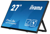 Monitor Iiyama  27" T2755qsc-B1 16:9 M-Touch Hdmi+Dp Ips Retail
