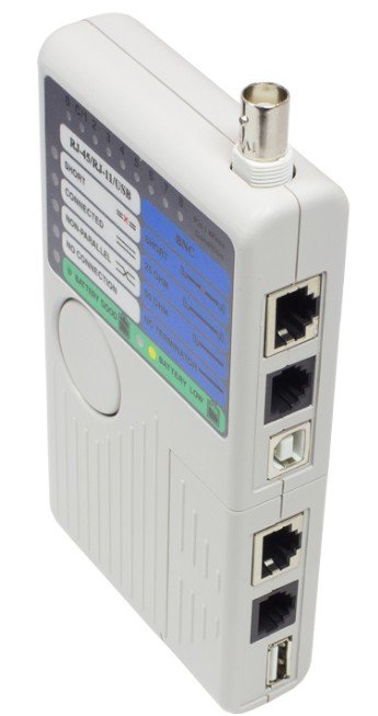 EAN 4014619171194 - Alcasa GC-N0097 comprobador de cables de red Comprobador de cables UTP/STP Gris imagen 4