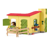 Figura Schleich Farm World Caja De Pony Con Caballo Islandés, 42609