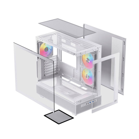 EAN 6977277369151 - Einarex EXCS-PR-500R-W carcasa de ordenador Midi Tower Blanco imagen 17