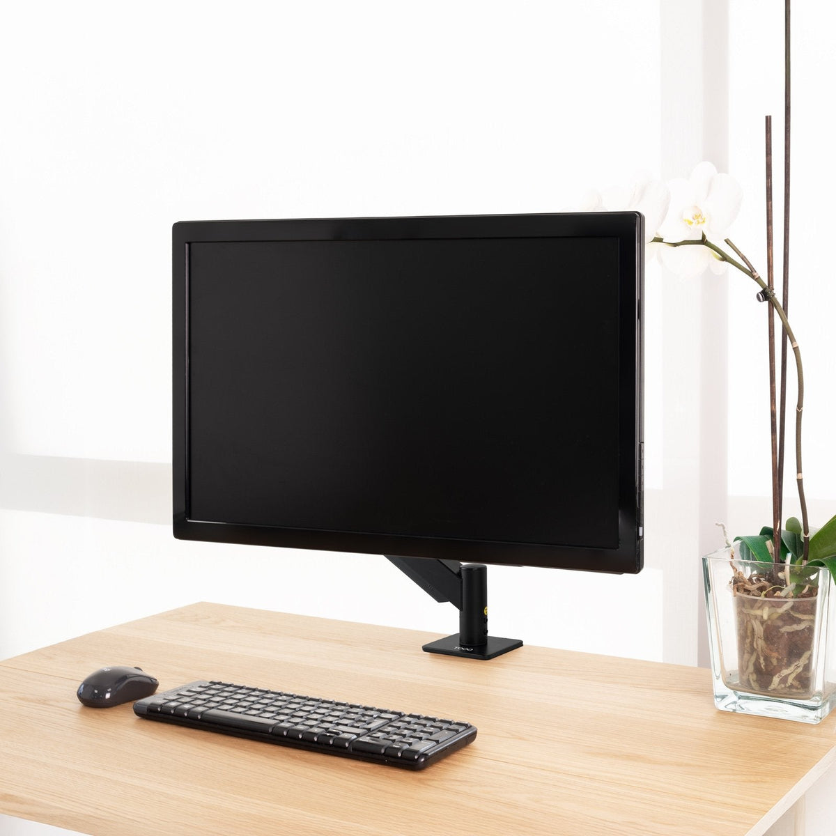 Soporte De Mesa Para Monitor Tooq Db1340tnr-B Giratorio Inclinable Rotatorio Nivelable Hasta 10kg