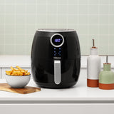 EAN 8713016097583 - Tristar FR-6956 freidora Sencillo 4,5 L Independiente 1500 W Freidora de aire caliente Negro, Plata imagen 14