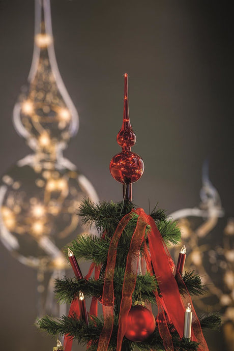 EAN 4011972760324 - Krinner 76032 adorno navideño Adorno para árbol de navidad Vidrio Rojo, Transparente 1 pieza(s) imagen 2