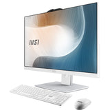 Msi Modern Am242p 1m-2097eu Intel Core 7 150u 60,5 Cm (23.8) 1920 X 1080 Pixels Pc All-In-One 16 Go Ddr5-Sdram 512 Go Ssd Windows 11 Pro Wi-Fi 6e (802.11ax) Blanco