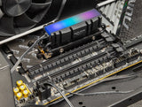 M.2 Kühlkörper Für Ssd 2280 Mit Rgb Led Beleuchtung