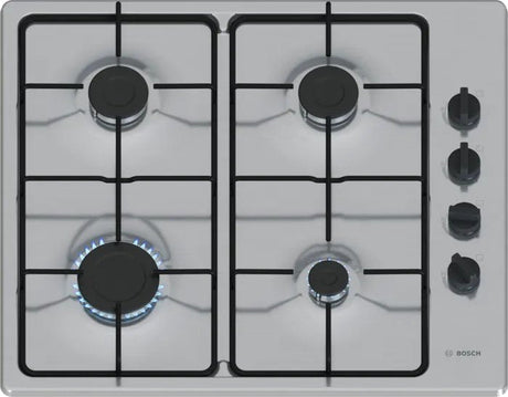 EAN 4242005437863 - Bosch Serie 2 PBP6B5K80 hobs Acero inoxidable Integrado 60 cm Encimera de gas 4 zona(s) imagen 1