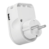 Cargador Usb-A Y Usb-C  2 Puert. 17w 2,4a  Blanco Schuco