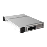 Caja Rack 19" Unykach 2u Sin Fuente Negro Plata 8 Bahias Hot Swap 2xusb3.0