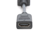EAN 4016032289241 - Digitus AK-340400-001-S adaptador de cable de vídeo 0,15 m HDMI Negro imagen 3