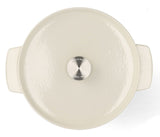 Kitchenaid Bräter Mit Deckel Gusseisen 26cm, Creme