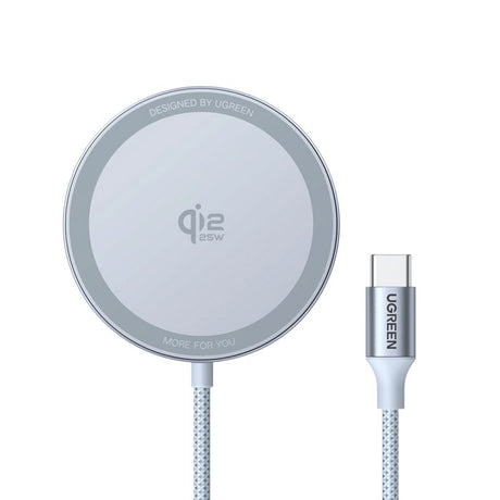 EAN 6941876259595 - Ugreen MagFlow Smartphone Gris USB Cargador inalámbrico Auto imagen 1