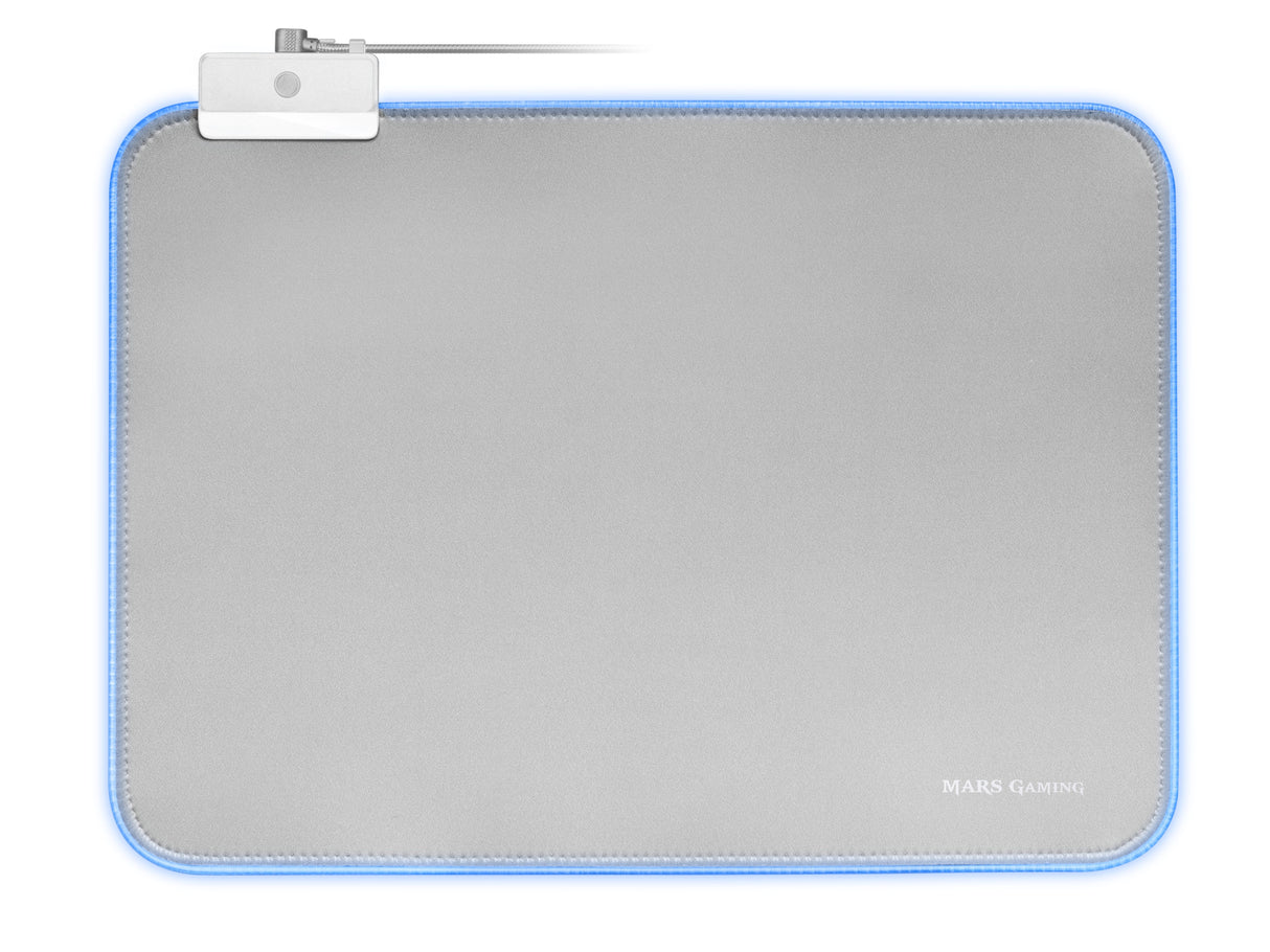 Mars Gaming Mmprgbl Alfombrilla Rgb Chroma Silver