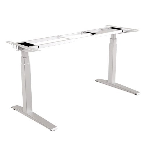 Estructura Metalica Para Mesa Regulable En Altura Levado Plata Fellowes