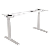 Estructura Metalica Para Mesa Regulable En Altura Levado Plata Fellowes