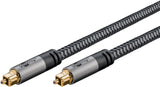 EAN 4040849653049 - Goobay 65304 cable de audio 1 m Toslink Negro, Plata imagen 1