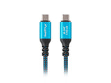 EAN 5901969447132 - Lanberg CA-CMCM-44CU-0005-BK cable USB USB4 Gen 2x2 0,5 m USB C Negro, Azul imagen 1