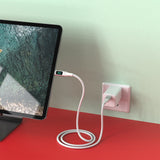 4smarts Cable Usb-C -> Usb-C Digitcord 100w 1,5m Blanco