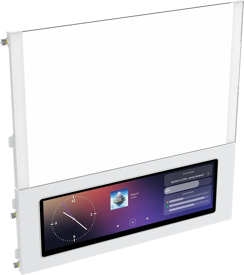 Corsair Geh Midi Frame 4000d Lcd Rs Argb Mid-Tower, Blanco