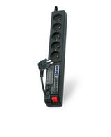 EAN 5904743005405 - ACAR 504WF Negro 5 salidas AC 230 V 3 m imagen 1