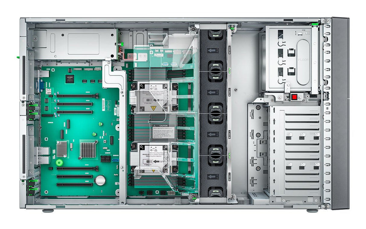 EAN 4065221975281 - Fujitsu PRIMERGY TX2550 M7 servidor Torre Intel® Xeon® Gold 5415+ 2,9 GHz 32 GB DDR5-SDRAM 900 W imagen 4