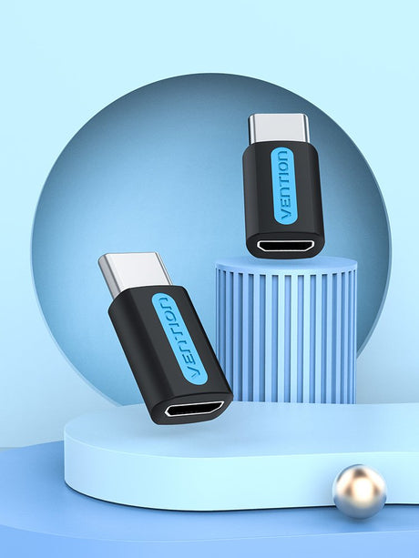 EAN 6922794755284 - Vention CDXB0 cambiador de género para cable USB C Micro USB B Negro imagen 3