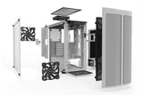 Caja Pc Be Quiet! Torre Atx Pure Base 500dx White Tira Led Argb Frontal/Cristal Templado/3x Vent 140 Bgw38