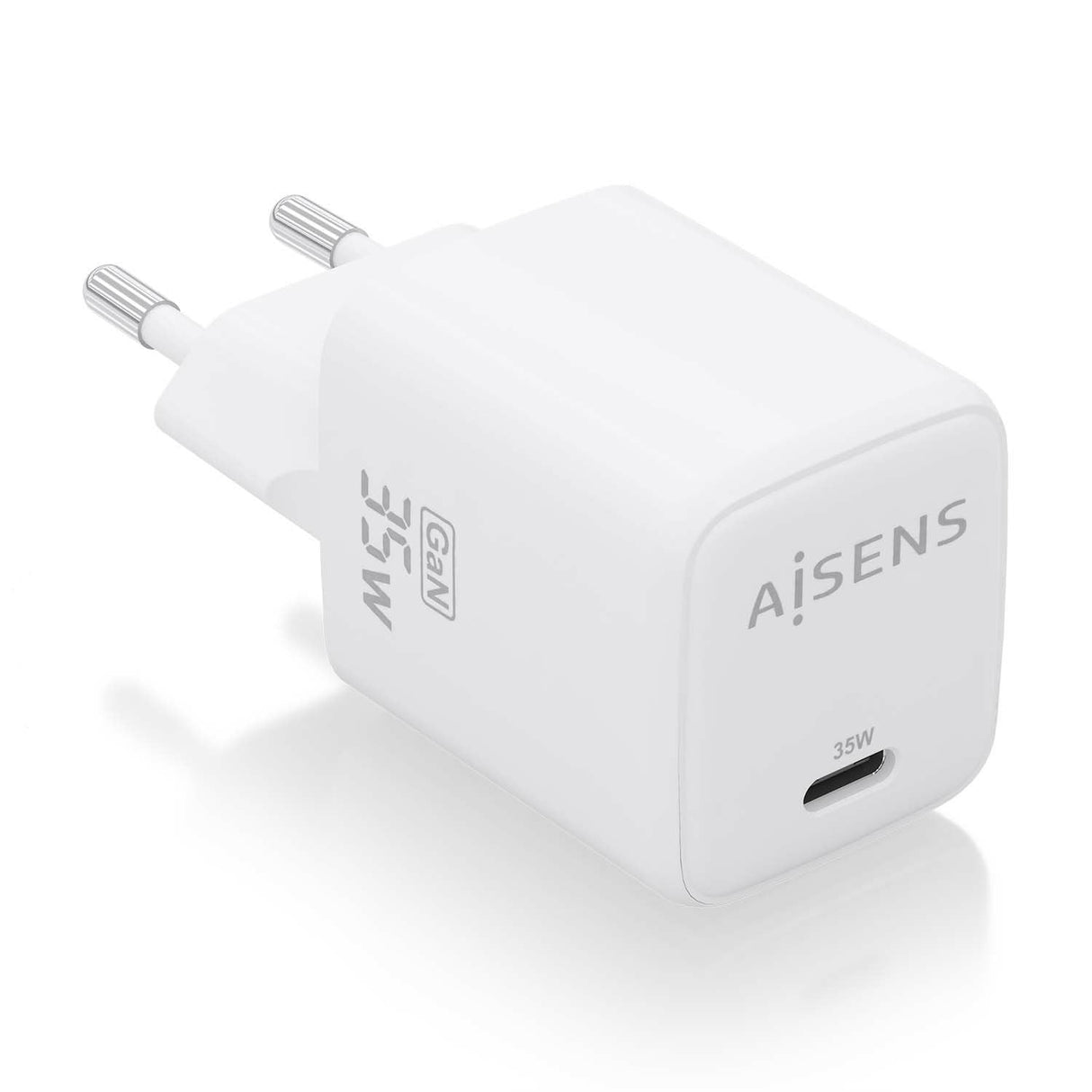 Aisens Cargador Gan 35w - 1xusb-C Pd3.0 Qc4.0 - Blanco