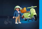 Playmobil Vespa 150 Sprint Veloce Verde Claro