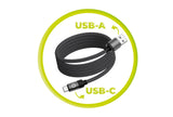 EAN 8594215993605 - Mobile Origin MC2-USBA-1M-BLK cable USB USB 2.0 USB C 0,48 Gbit/s Negro imagen 9