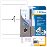 EAN 4008705101608 - HERMA 10160 etiqueta de impresora Blanco Etiqueta para impresora autoadhesiva imagen 1