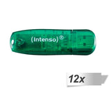 12x1 Intenso Rainbow Line  8gb Usb Stick 2.0