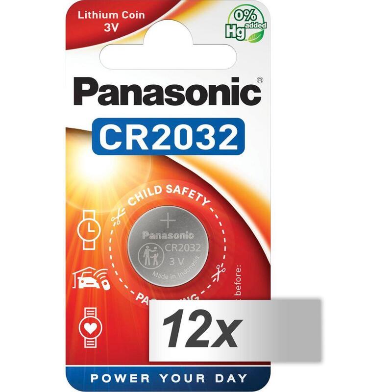 12x1 Panasonic Cr 2032 Lithium Power Vpe Inner Box