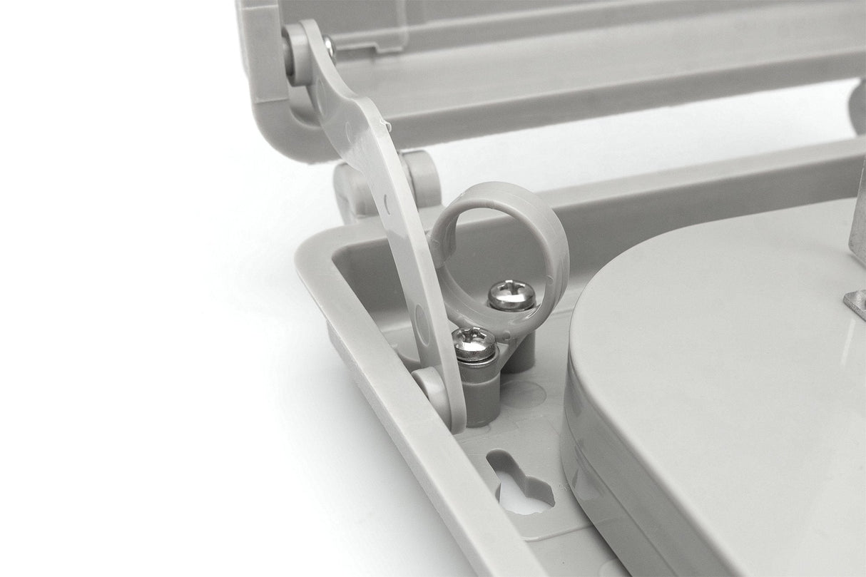 Caja De Distribución De Fibra Óptica, 6 Empalmes Para 8 Sc S