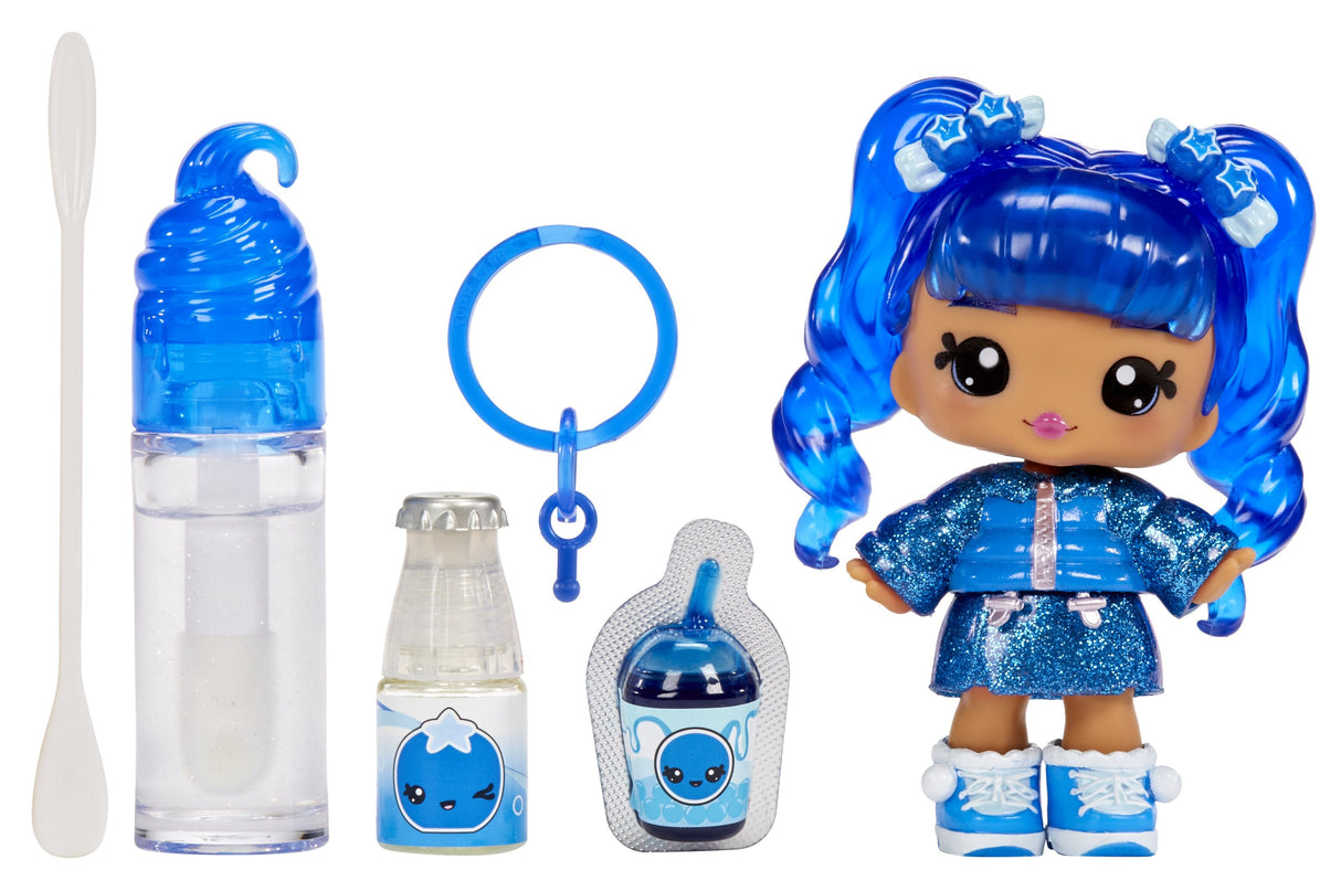 Muñeca Yummiland Lipgloss De Mga Entertainment: Rory Blueberry, Muñeca   120766-Euc