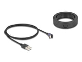 Wireless Charger 15 W Für Tischeinbau Schwarz