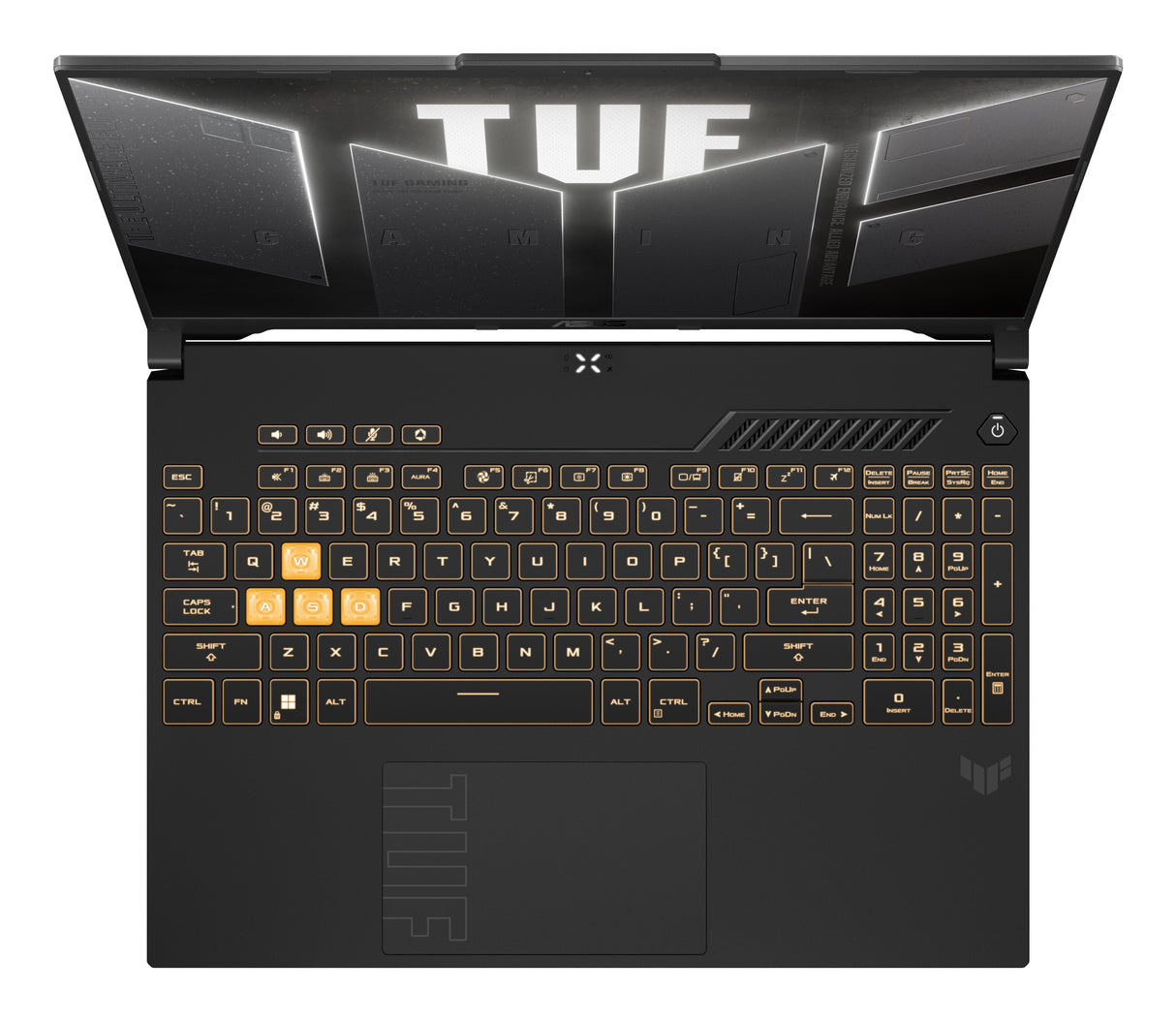 Asus Tuf Gaming F16 Fx607vu-I5085w Core 5 210h 16.0"Fhd+ 144hz Value Ips-Level 300nits Ag 8gb Ddr5 Ssd512 Geforce Rtx 4050_6gb Wlan+Bt Lan Cam720p 56whrs Win11 Mecha Gray