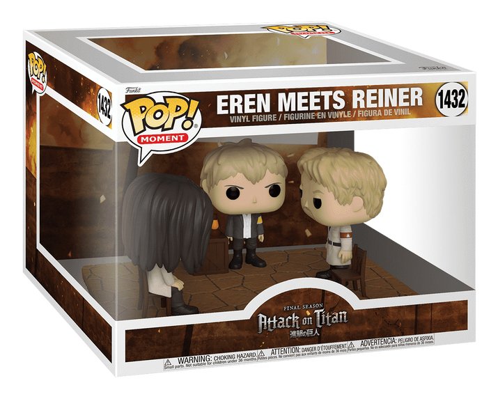Funko Pop Moment Animacion Attack On Titan S5 Eren Reunion Con Reiner 67932