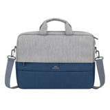 Rivacase 7562 Gris / Azul Oscuro Antirrobo Mochila Para Portátil 15.6