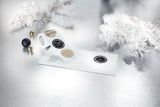 Sigel Aufkleber Christmas Lettering Cs120 Schrift, Plateado 45,0 X 50,0 Mm, 200 Etiquetas